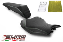 Load image into Gallery viewer, Luimoto Sport Suede Tec-Grip Seat Covers Set Ergo Seat Kawasaki Z900 2020-2023