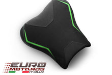 Load image into Gallery viewer, Luimoto Sport Suede Tec-Grip Seat Cover Rider For Kawasaki Ninja ZX-25R 2020-21