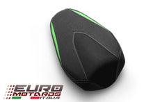 Load image into Gallery viewer, Luimoto Sport Suede Tec-Grip Seat Covers Set For Kawasaki Ninja ZX-25R 2020-2021