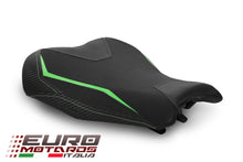 Load image into Gallery viewer, Luimoto Sport Suede Tec-Grip Seat Cover Rider For Kawasaki Ninja ZX-25R 2020-21