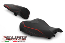 Load image into Gallery viewer, Luimoto Sport Suede Tec-Grip Seat Covers Set For Kawasaki Ninja ZX-25R 2020-2021