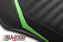 Load image into Gallery viewer, Luimoto Race Suede/Tec-Grip Seat Covers Set For Kawasaki ZX10R ZX10RR 2021