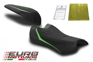 Luimoto Race Suede/Tec-Grip Seat Covers Set For Kawasaki ZX10R ZX10RR 2021