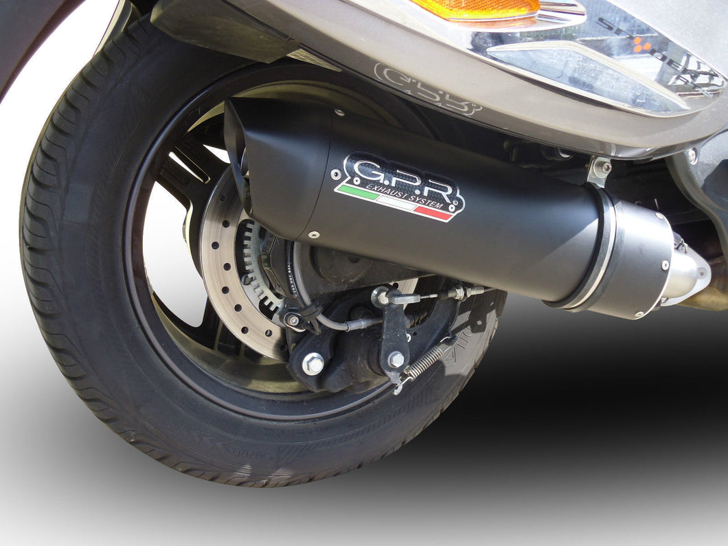 Can Am Spyder ST /STS 2013-2016 GPR Exhaust Systems Furore Black Slipon Silencer