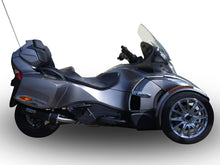 Load image into Gallery viewer, Can Am Spyder ST /STS 2013-2016 GPR Exhaust Systems Furore Black Slipon Silencer