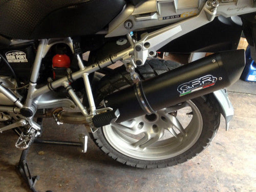 BMW R 1200 GS 2004-2009 /ADV 2005-2009 GPR Exhaust Furore Black SlipOn Silencer