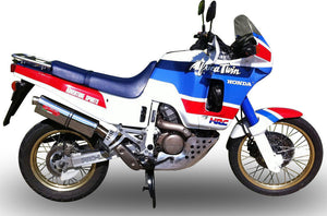 Honda Africa Twin 650 88-89 GPR Exhaust Systems Trioval Slipon Muffler Silencer