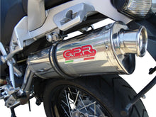 Load image into Gallery viewer, Moto Guzzi Stelvio 1200 4V GPR Exhaust Systems Trioval Slipon Muffler Silencer