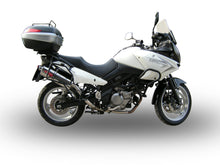 Load image into Gallery viewer, Suzuki Vstrom 650 04-11 2to1 GPR Exhaust Systems Trioval Slipon Muffler Silencer