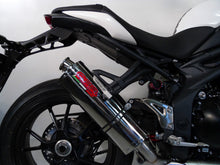 Load image into Gallery viewer, Triumph Speed Triple 11-14 Single Low GPR Exhaust Systems Trioval Slipon Muffler