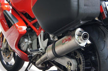Load image into Gallery viewer, Ducati ST3 ST-3 GPR Exhaust Systems Ti Oval Slipon Mufflers Silencers
