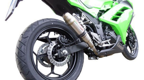 Kawasaki Ninja 300R 2013 GPR Exhaust Systems Deeptone Slipon Muffler Silencer