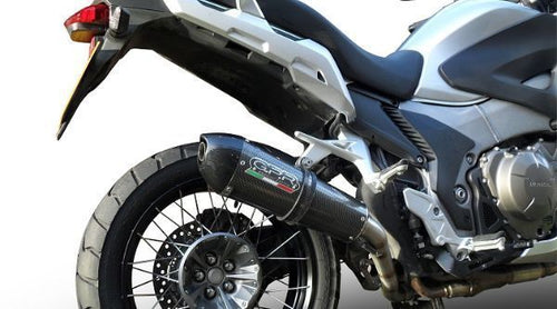 Honda Crosstourer 1200 GTC 2011-2014 GPR Exhaust Systems GPE CF Slipon Silencer