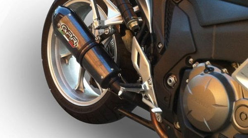 Honda VFR 1200 F 2010-2016 GPR Exhaust Systems GPE CF Slipon Muffler Silencer