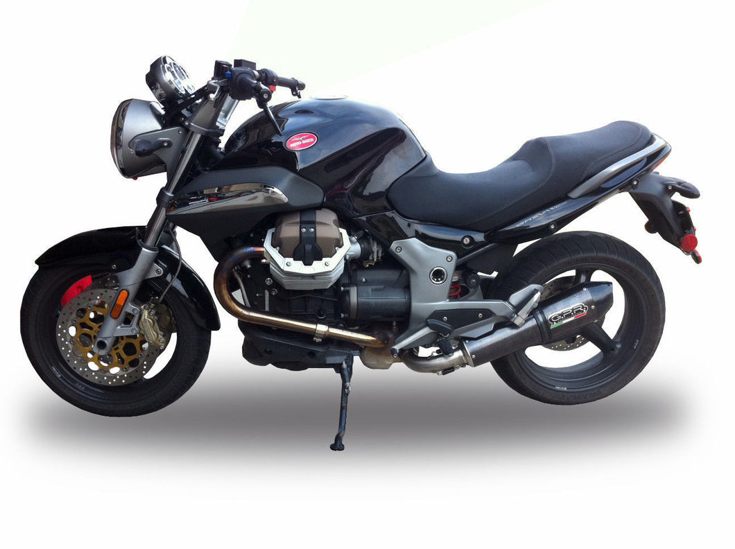 Moto Guzzi Breva 1100 4V 2005-2010 GPR Exhaust Systems GPE CF Slipon Silencer