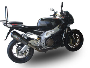 Aprilia Tuono 1000 06-10 GPR Exhaust Systems GPE CF Slipon Mufflers Silencers