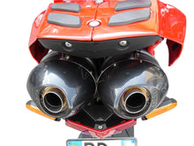 Load image into Gallery viewer, Ducati Multistrada 1000 MTS 03-06 GPR Exhaust Systems GPE CF Slipon Mufflers