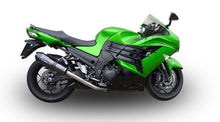 Load image into Gallery viewer, Kawasaki ZZR 1400 2012-16 GPR Exhaust Systems GPE CF Slipon Mufflers Silencers
