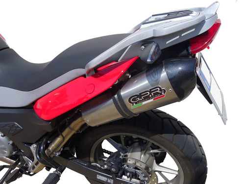 BMW G 650 GS /Sertao 2010-2016 Single Left GPR Exhaust GPE Ti Slipon Muffler