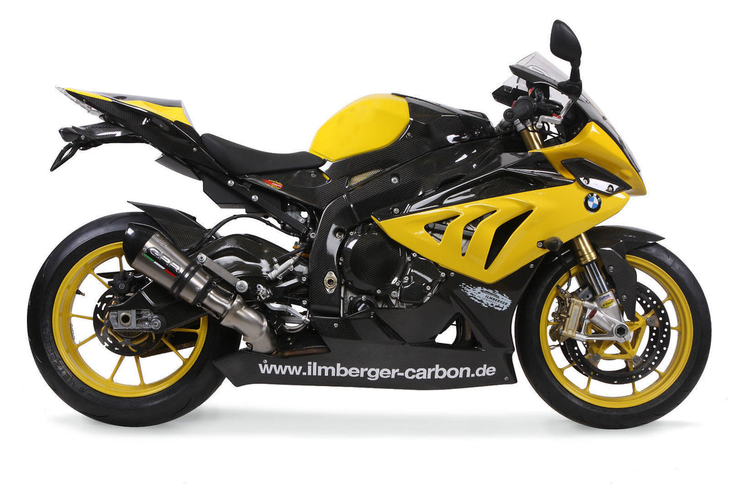 BMW S1000RR 09-11 GPR Exhaust Systems GPE Ti Slipon Muffler Silencer