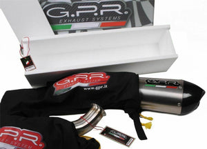 Derbi Mulhacen 125 06-11 GPR Exhaust Systems GPE Ti Slipon Muffler Silencer