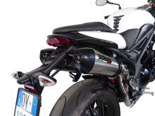 Load image into Gallery viewer, Triumph Street Triple 07-11 GPR Exhaust Systems GPE Ti Slipon Mufflers Silencers