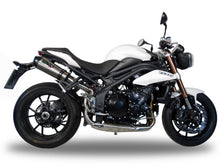 Load image into Gallery viewer, Triumph Street Triple 07-11 GPR Exhaust Systems GPE Ti Slipon Mufflers Silencers