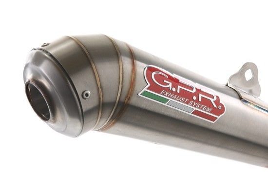 Suzuki GSX 1250 FA 09-12 GPR Exhaust Systems Powercone Slipon Muffler Silencer