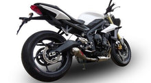 Load image into Gallery viewer, Triumph Street Triple 2013 GPR Exhaust Systems Powercone Slipon Muffler Silencer