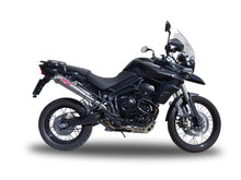 Load image into Gallery viewer, Triumph Tiger 800 11-12 GPR Exhaust Systems Powercone Slipon Muffler Silencer
