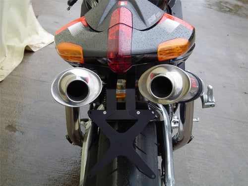 Aprilia RSV 1000 Factory 2006-10 High Mount GPR Exhaust Systems Ti Oval Mufflers