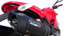 Load image into Gallery viewer, Ducati Monster 696 2008-2014 GPR Exhaust Furore Black Dual Mufflers Silencers