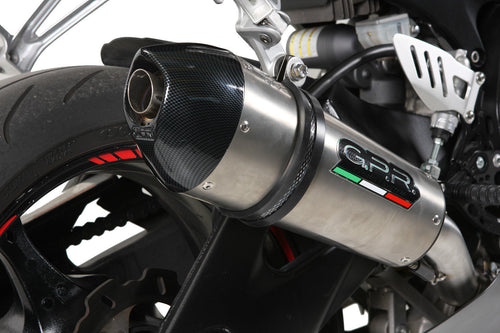 Suzuki GSXR 1000 K5 2005-06 High Mount GPR Exhaust Systems GPE Ti Slipon Muffler