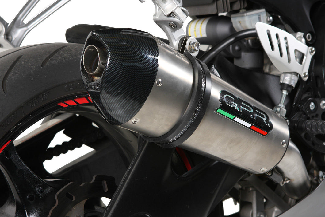Suzuki GSXR 1000 K5 2005-06 High Mount GPR Exhaust Systems GPE Ti Slipon Muffler