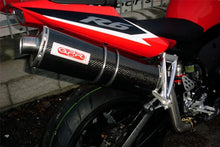 Load image into Gallery viewer, Yamaha R6 03-04 High Mount GPR Exhaust Systems Carbon Oval Slipon Muffler