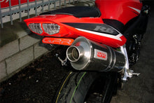 Load image into Gallery viewer, Yamaha R6 03-04 High Mount GPR Exhaust Systems Carbon Oval Slipon Muffler
