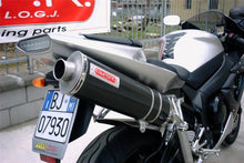 Load image into Gallery viewer, Yamaha R1 02-03 High Mount GPR Exhaust Systems Carbon Oval Slipon Muffler