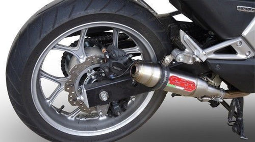 Honda Integra 700 12-13 GPR Exhaust Systems Deeptone Slipon Muffler Silencer
