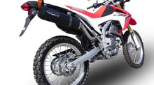 Load image into Gallery viewer, Honda CRF 250L 2013-2015 GPR Exhaust Furore Black Slipon Silencer &amp; Catalyst New