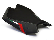 Load image into Gallery viewer, Luimoto Team Italia Suede Rider Seat Cover For Aprilia RSV4 RSV-4 2009-2020