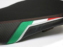 Load image into Gallery viewer, Luimoto Team Italia Suede Rider Seat Cover 4 Colors For Aprilia Tuono 1000 06-10