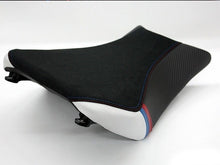 Load image into Gallery viewer, Luimoto Motorsports Suede Rider Seat Cover 2 Color Options For BMW S1000RR 12-14