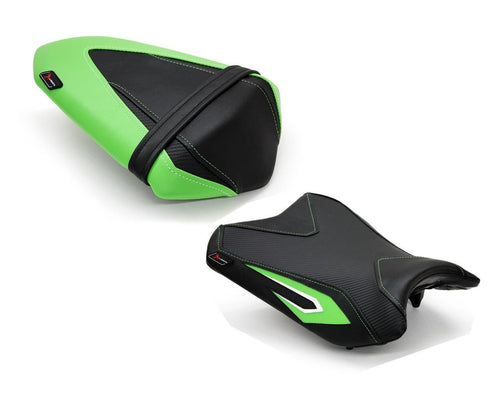 Luimoto Team Edition Seat Covers Front & Rear For Kawasaki Ninja 300R 2013-2017