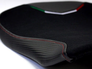 Luimoto Team Italia Suede Seat Covers Set 4 Colors New For MV Agusta F4 2010-18