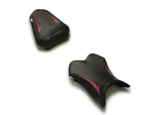 Load image into Gallery viewer, Luimoto Raven Edition seat covers front and rear for Yamaha R1 2007-2008 — Euro Motards