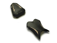 Load image into Gallery viewer, Luimoto Raven Edition seat covers front and rear for Yamaha R1 2007-2008 — Euro Motards
