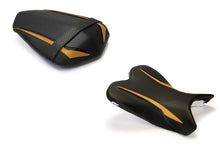 Load image into Gallery viewer, Luimoto Raven Edition seat covers front and rear for Yamaha R1 2009-2014 — Euro Motards