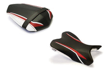 Load image into Gallery viewer, Luimoto Raven Edition seat covers front and rear for Yamaha R1 2009-2014 — Euro Motards