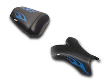 Load image into Gallery viewer, Luimoto Flame Edition seat covers front and rear for Yamaha R1 2004-2006 — Euro Motards