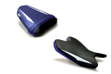 Load image into Gallery viewer, Luimoto Raven Edition seat covers front and rear for Yamaha R6 2008-2016 — Euro Motards